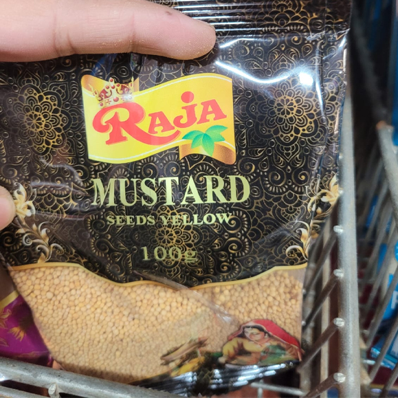 Raja Mustard sees yellow 100g
